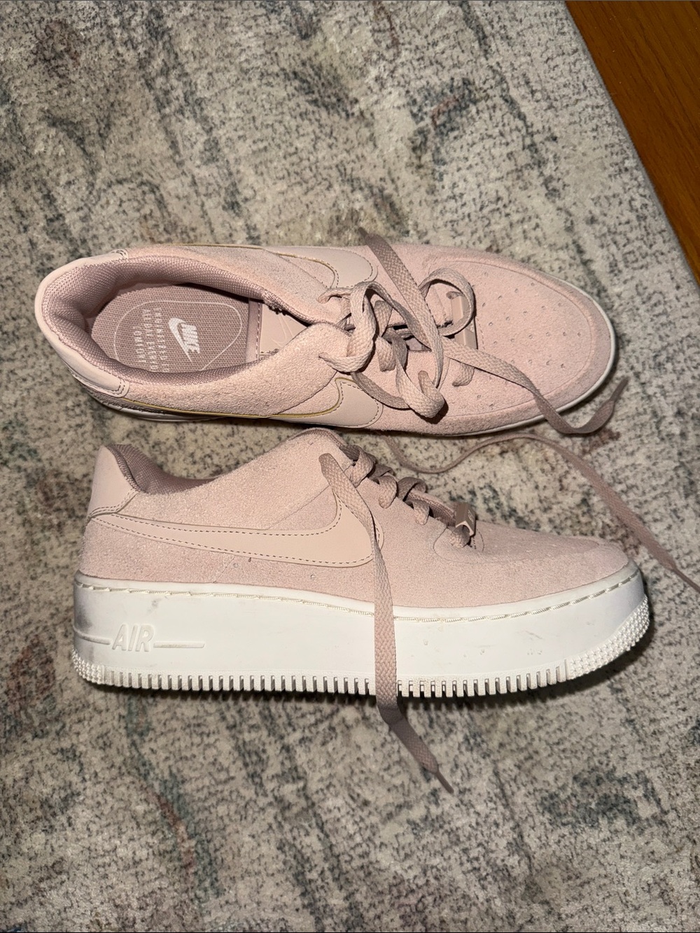 Nike Women’s Airforce 1 Sage Low Platform Sneakers